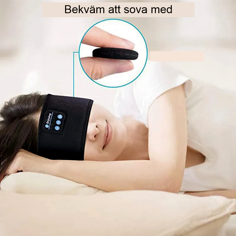 Bluetooth sovmask med inbyggda högtalare